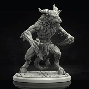 Goat Spawn | Mutant Hybrid Miniature | The Banquet of Shifting Flesh | Adaevy Creations | 3D Resin Print