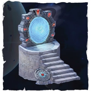 Tor der Sterne | Calling-Portale | Black Blätter Spiele | Tabletop Terrain | TTPR
