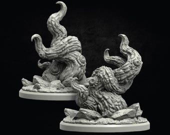 Eldritch Tentacles | Nightmare Tendril Miniatures | Devourer of the Depths | Adaevy Creations | 3D Resin Print
