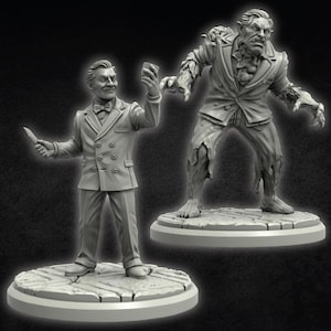 Obsessed Producer | Corrupted Mutant Miniature | The Banquet of Shifting Flesh | Adaevy Creations | 3D Resin Print