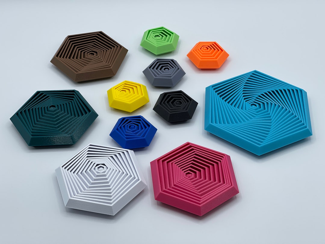 Etsy Fidget Toys Nested Hexagon -