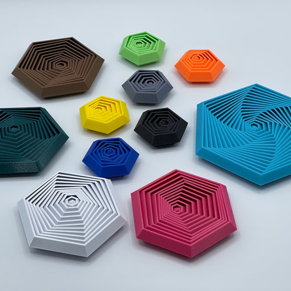 Nested Hexagon Fidget Toys