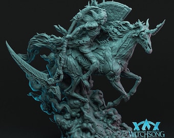 Perséfone, Muerte Renace / Miniatura Celestial / Witchsong Miniatures / Impresión de Resina 3D