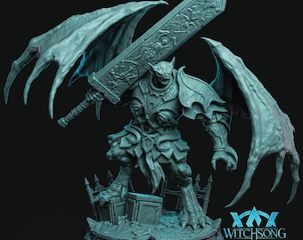Beledrin's Anguish | Vampire Miniature | Witchsong Miniatures | 3D Resin Print