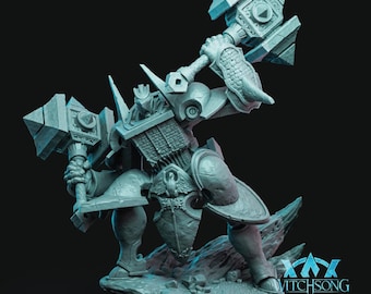 Gallant Castleguard | Armored Miniature | Witchsong Miniatures | 3D Resin Print