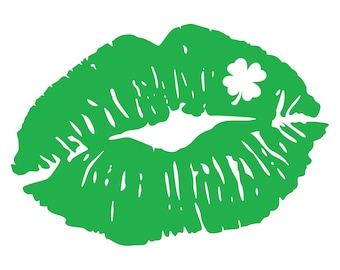 St. Patrick Day Kiss Clover