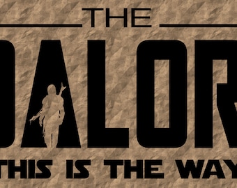 Dadalorian Star Wars Inspired Png