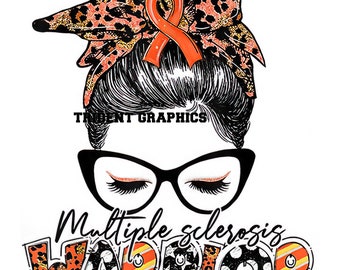 Multiple Sclerosis Messy Bun