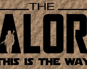 Kidalorian Star Wars Inspired Png