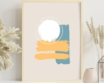 Modern Wall Art, Abstract Digital Download, Abstract Home Decor, Minimalist Print
