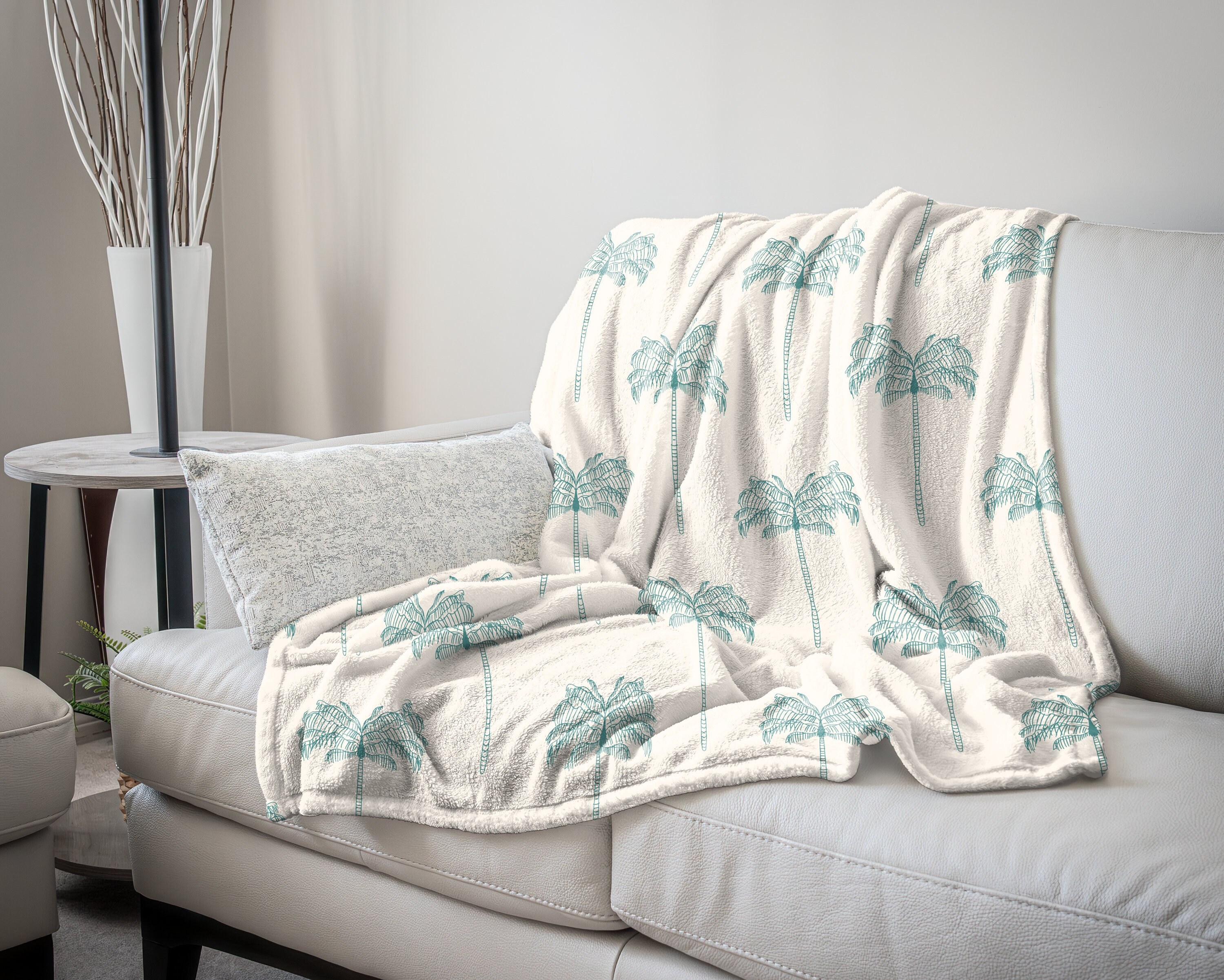 Palm Tree Throw Etsy Singapore