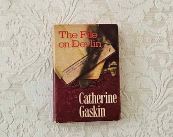 The File on Devlin by Catherine Gaskin || Reprint, 1965