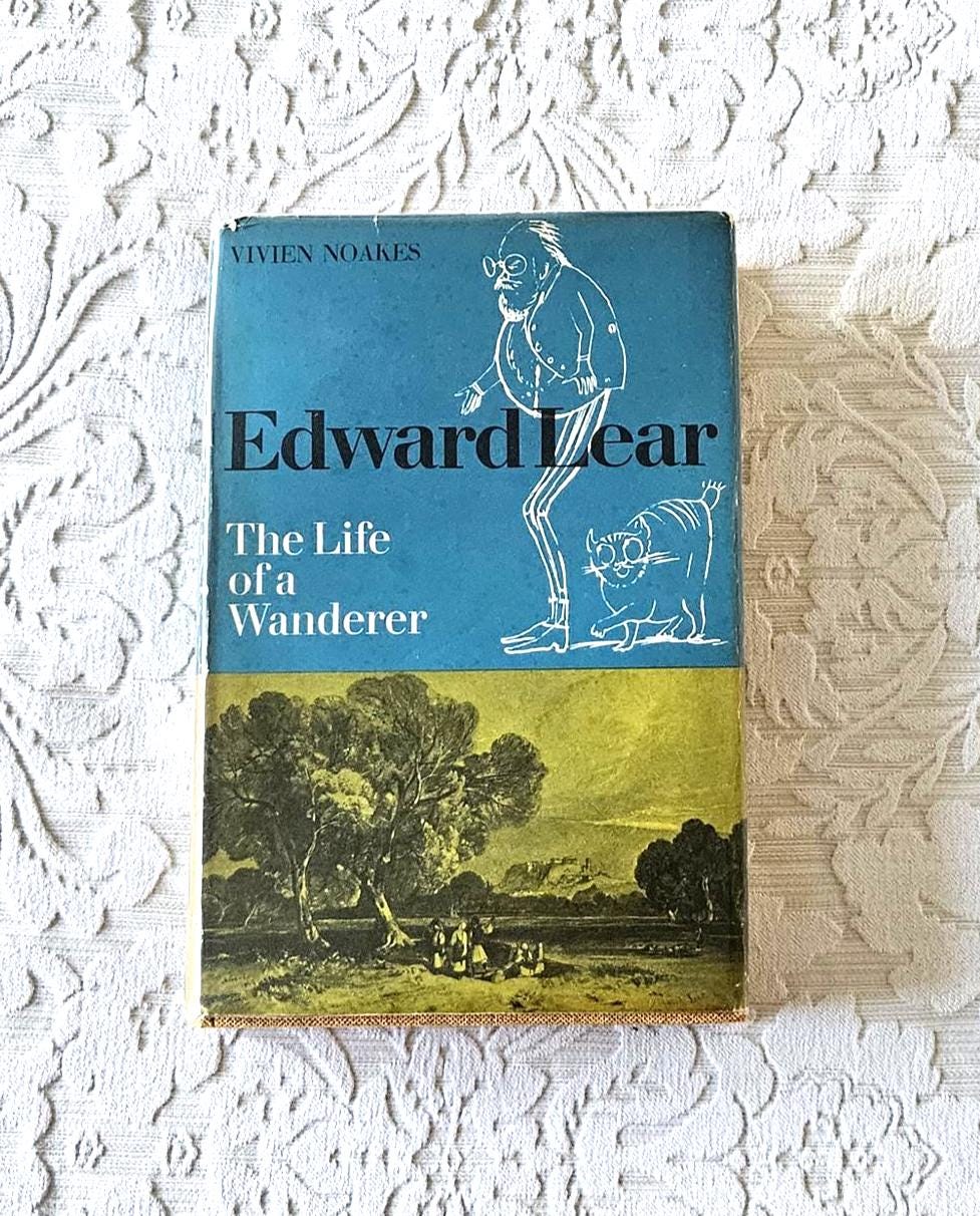 Edward Lear - The Life of a Wanderer by Vivien Noakes || First Edition, 1968