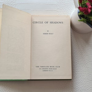 Circle of Shadows by Deben Holt Rare Hardcover 1957 image 3