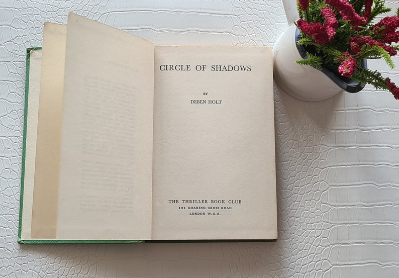 Circle of Shadows by Deben Holt Rare Hardcover 1957 image 3