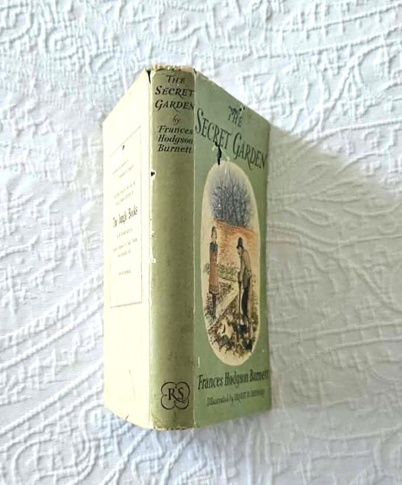 The Secret Garden by Frances Hodgson Burnett || Reprint, 1956 - Etsy UK