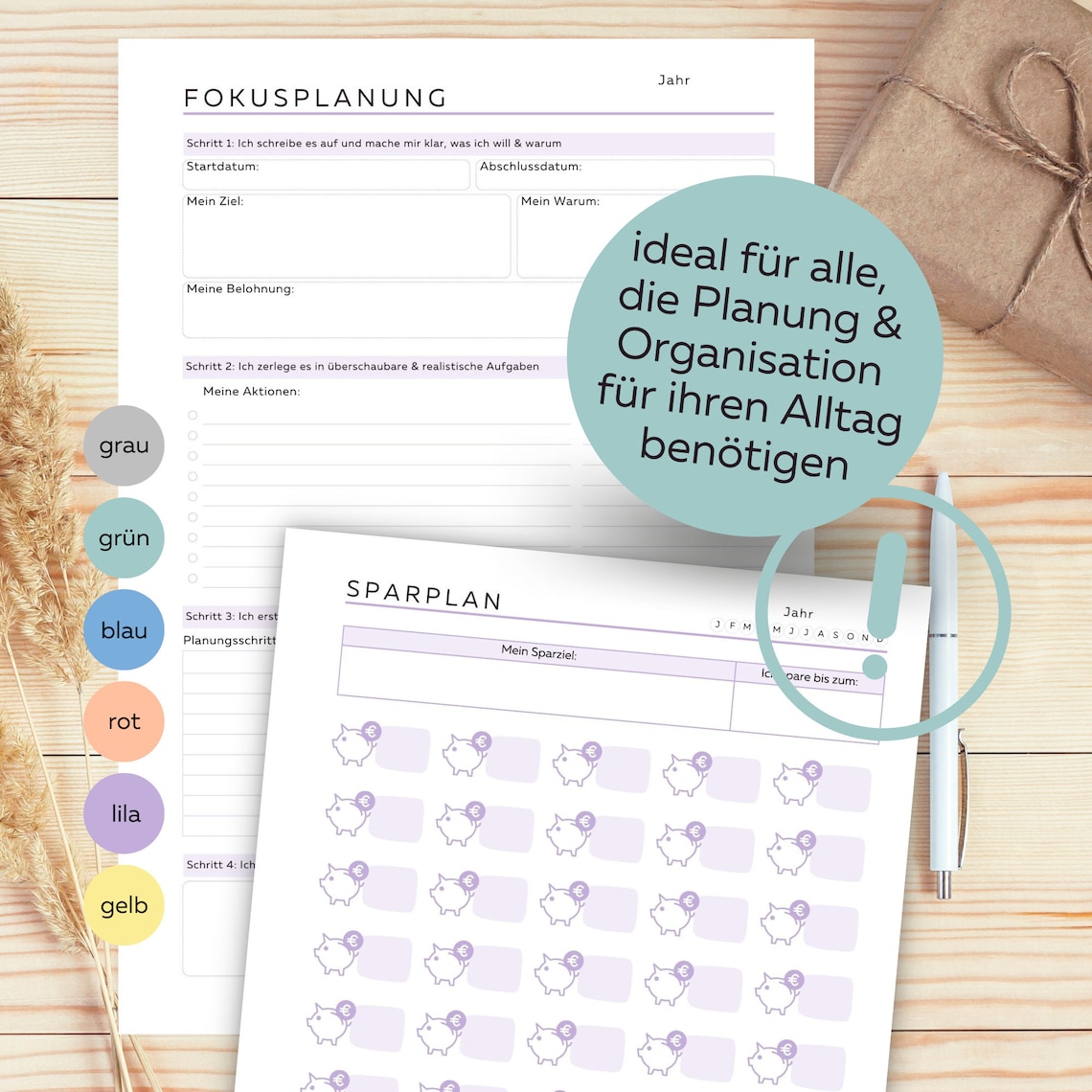 Planer N Vorlagen - Planer Wiederverwendbar - Zeich Produktbild-Vorschau 10