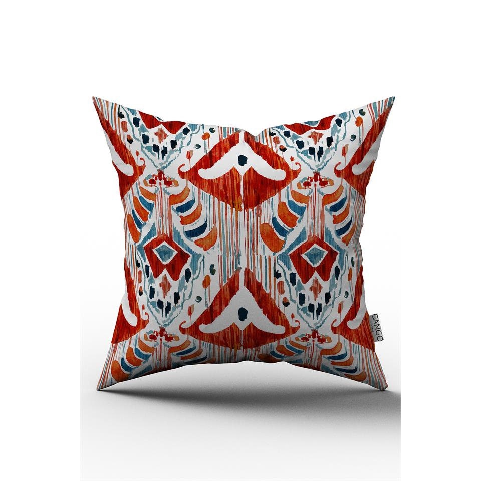 Modern İkat Pillow Covers Throw Pillows Red Blue İkat Etsy