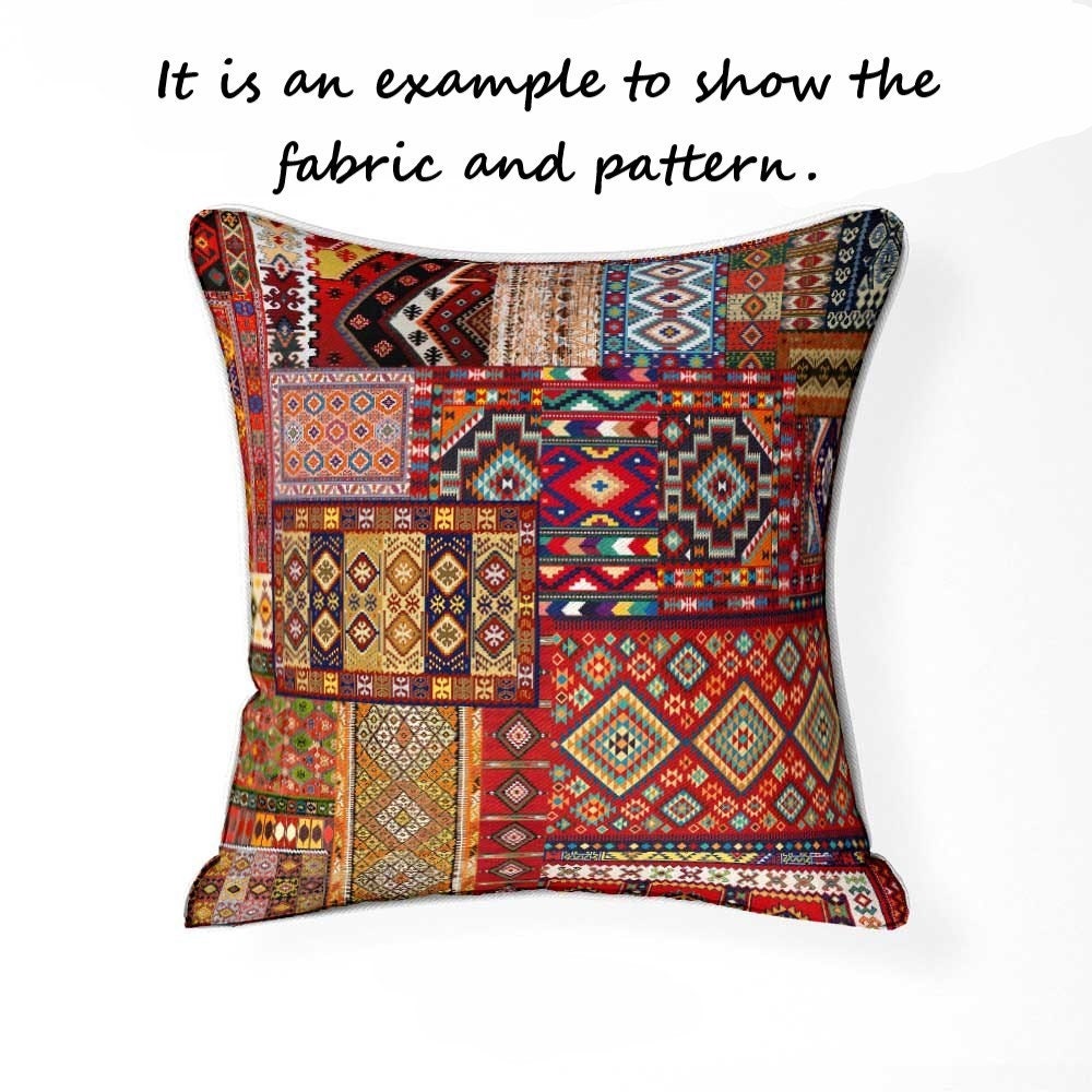 Bohemian Kilim Fabric Patchwork Upholstery Fabric by the Etsy