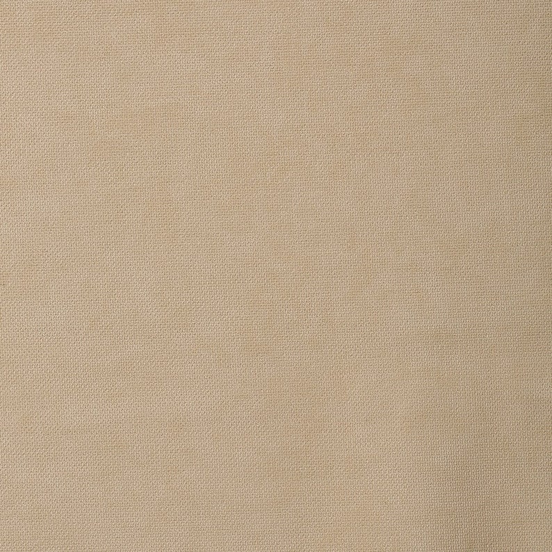 Beige Solid Color Fabric, Cream Color Premium Quality Woven Canvas ...