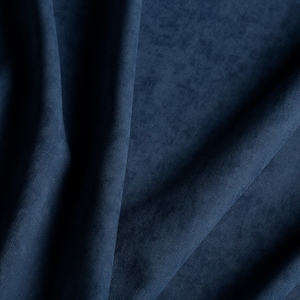 Navy Blue Upholstery Fabric, Blue Solid Color Fabric, Art Gallery Solid Fabric By The Yard For Chairs, Premium Quality Woven Canvas Fabric