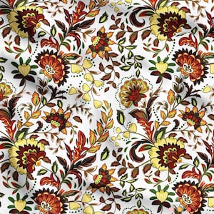 Vintage Upholstery Fabric, Floral Tapestry Fabric, William Morris Fabric By The Yard, Vintage Retro Fabric, Layer Cake Fabric, Cork Fabric