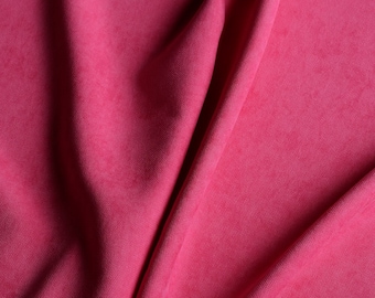 Tela de lona rosa fuerte, color magenta sólido, tela de tapicería cortada a medida