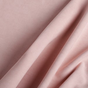 Premium Quality Light Pink Canvas Fabric, Pink Upholstery Fabric Plain, Art Gallery Solid Fabric By The Yard for Chair Curtain Pillow