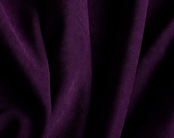Dark Purple Canvas Fabric, Upholstery & Home Decor, By The Yard