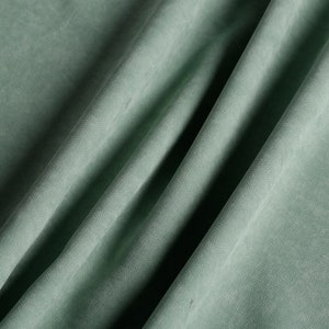 Sage Green Upholstery Fabric, Premium Quality Sage Green Canvas Fabric, Art Gallery Solid Fabric By The Yard for Chair Curtain Pillow Sofa