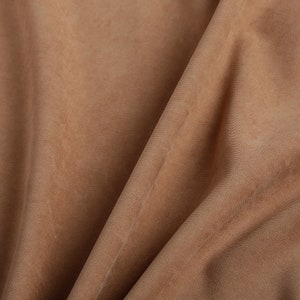 Light Brown Upholstery Fabric, Premium Quality Brown Canvas Fabric, Art Gallery Solid Fabric By The Yard for Chair Curtain Pillow Sofa