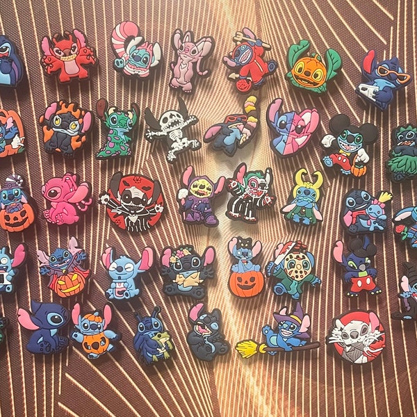 Stitch Croc Jibbitz Pack Etsy