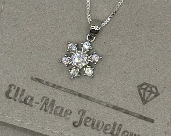 Crystal Snowflake Pendant