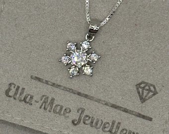 Crystal Snowflake Pendant