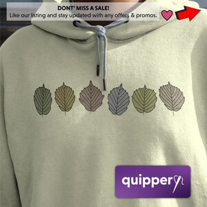 Hazelnut leaf machine Embroidery  designs, Indoor plant quilts, Exotic leaf patterns, Quilt block embroidery, Seasonal quilting designs, Botanical quilt patterns, Floral embroidery quilting, Tree leaf quilts, Quippery Embroidery