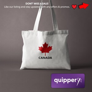 Tote Bag Canada Day embroidery, Maple leaf embroidery designs, Canadian flag embroidery, Patriotic Canada designs, Canadian culture embroidery, Canada Day patterns, Canadian embroidery, Maple leaf patterns, Canada embroidery, Quippery Embroidery