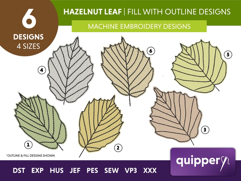 Hazelnut leaf quilting, Embroidery quilting designs, Indoor plant quilts, Exotic leaf patterns, Quilt block embroidery, Seasonal quilting designs, Botanical quilt patterns, Floral embroidery quilting, Tree leaf quilts, Quippery Embroidery