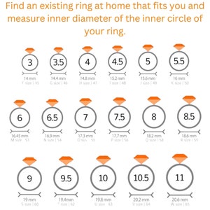 Ring Size Guide - Printable Ring Sizer - Find Your Ring Size - Easily Check  My Ring Size - Instant Download - Ring Size Measuring Tool