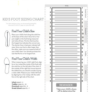 Simple Foot Size Charts Women Men Kids Foot Sizes Charts Shoe Size ...