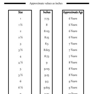 Kids Foot Sizer Charts| Simple Foot Sizer Charts | Child Shoe Sizer ...