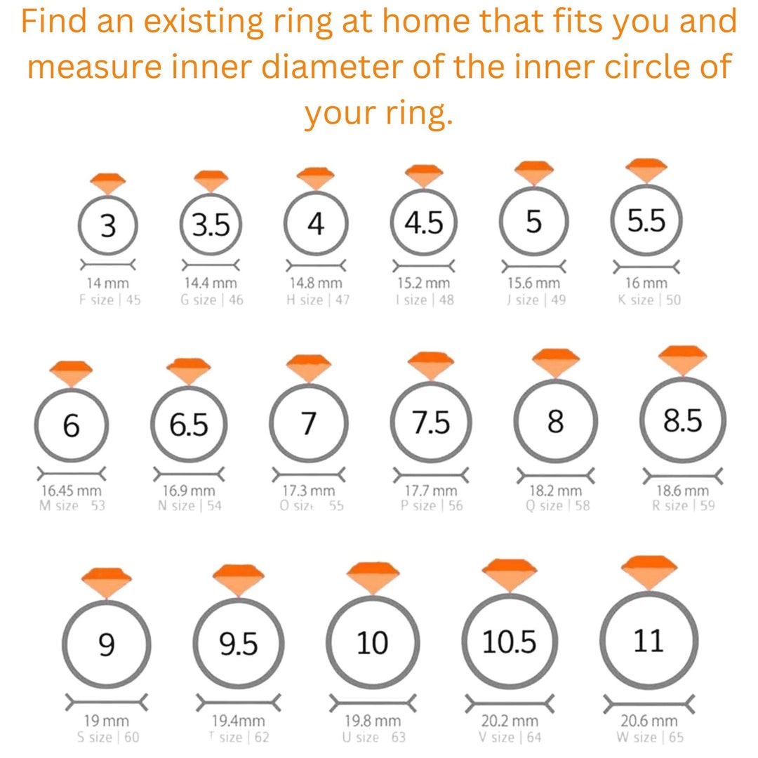 Printable Ring How To Measure Ring Size With Existing Ring Circle