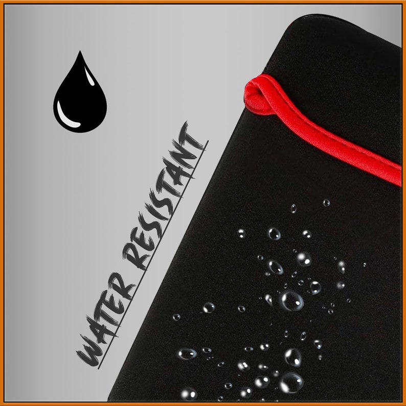Waterproof Neoprene Sleeve Case Bag 14" Inch / 15.6" Inch For Laptop Tablet iPad and Many More Devices