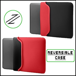 Reversible Neoprene Sleeve Case Bag 14" Inch / 15.6" Inch For Laptop Tablet iPad and Many More Devices