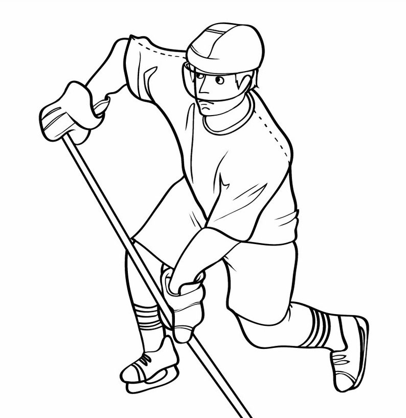 Sports Themed Colouring Pages 26 Sheets to Colour Etsy