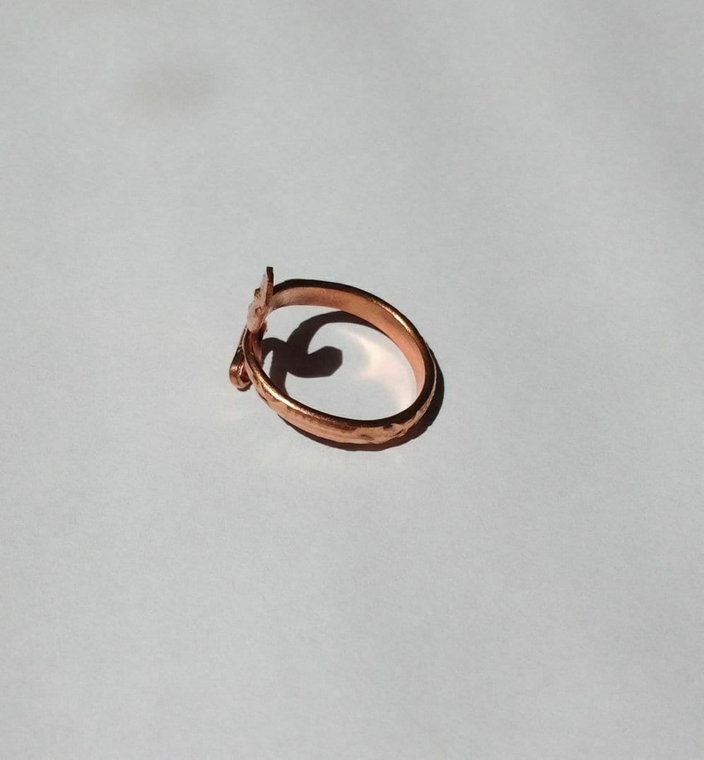 NOHA MERCADO Copper NAAG Ring/नाà¤— à¤…à¤‚à¤—à¥‚ठà¥€ / Adjustable Ring for  Men, Women/Snake Ring/for VASTU, KAAL SARP DOSH/TAAMBA Ring by NOHA MERCADO  : Amazon.in: Jewellery