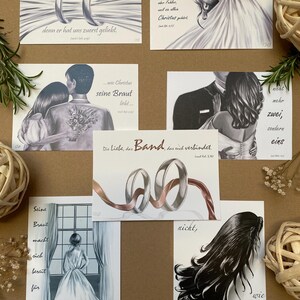 Set di carte la fidanzata (set di 7)