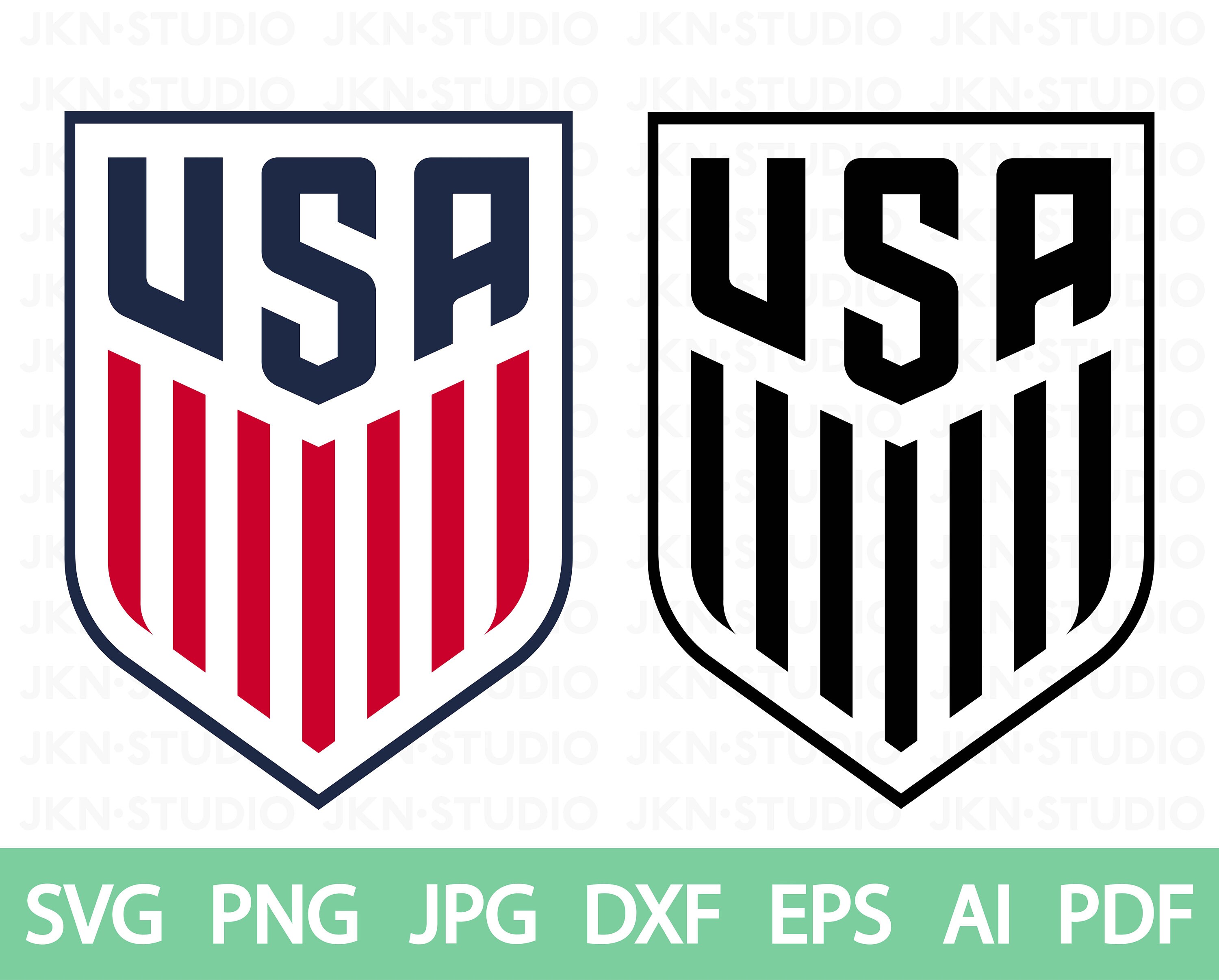 USA National Soccer Team Logo America Badge US Football - Etsy
