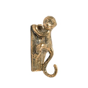 1 stuks aaphaak 3 inch / 7 cm, stoffen hanger, wanddecoratie, keukendecoratie, kamerdecoratie, cadeau voor moeder, nieuw interieur, woonkamer