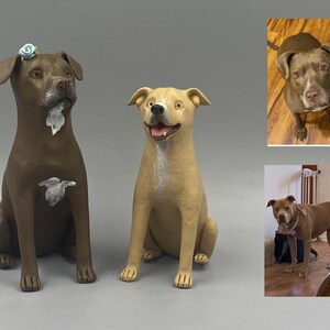 Topper per torta nuziale personalizzato per cani, topper per torta per animali domestici, compleanno per animali domestici, topper per torta per gatti, anniversario per animali domestici, statuette per cani, compleanno per cani