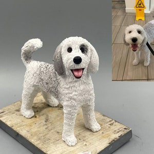Topper per torta nuziale personalizzato per cani, topper per torta per animali domestici, compleanno per animali domestici, topper per torta per gatti, anniversario per animali domestici, statuette per cani, compleanno per cani